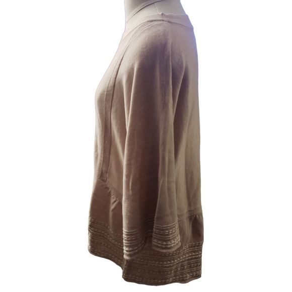 CT1086a Wrap London Women's tan lightweight sweater. 12/14 - Picture 5 of 7